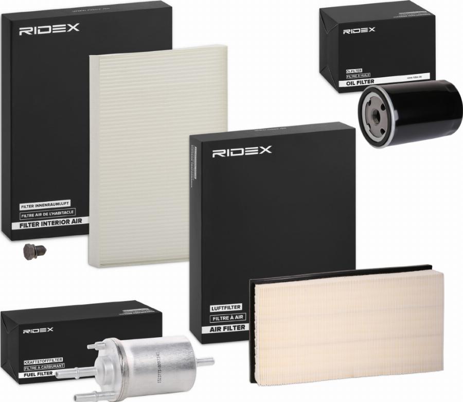 RIDEX 4055F33038 - Set filtre aaoparts.ro