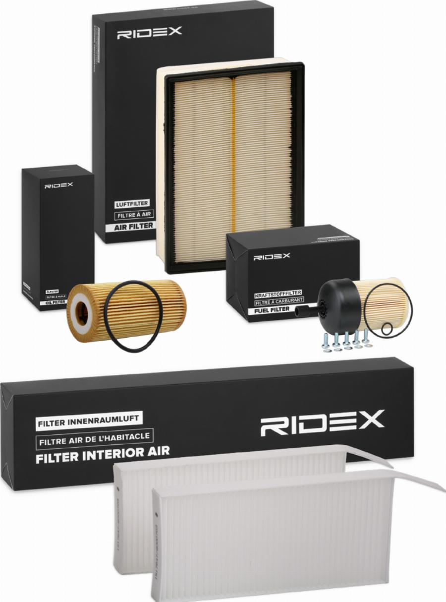RIDEX 4055F29100 - Set filtre aaoparts.ro