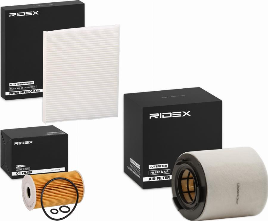 RIDEX 4055F2985 - Set filtre aaoparts.ro