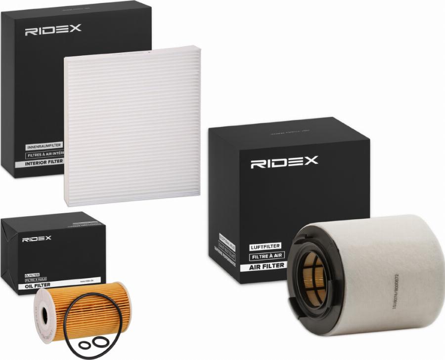 RIDEX 4055F2988 - Set filtre aaoparts.ro