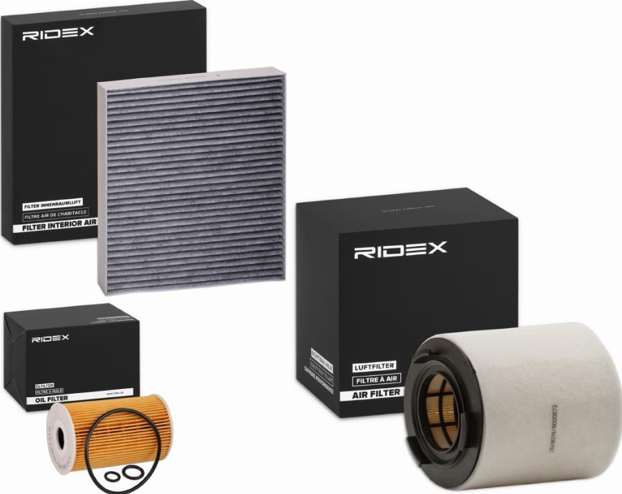 RIDEX 4055F2987 - Set filtre aaoparts.ro