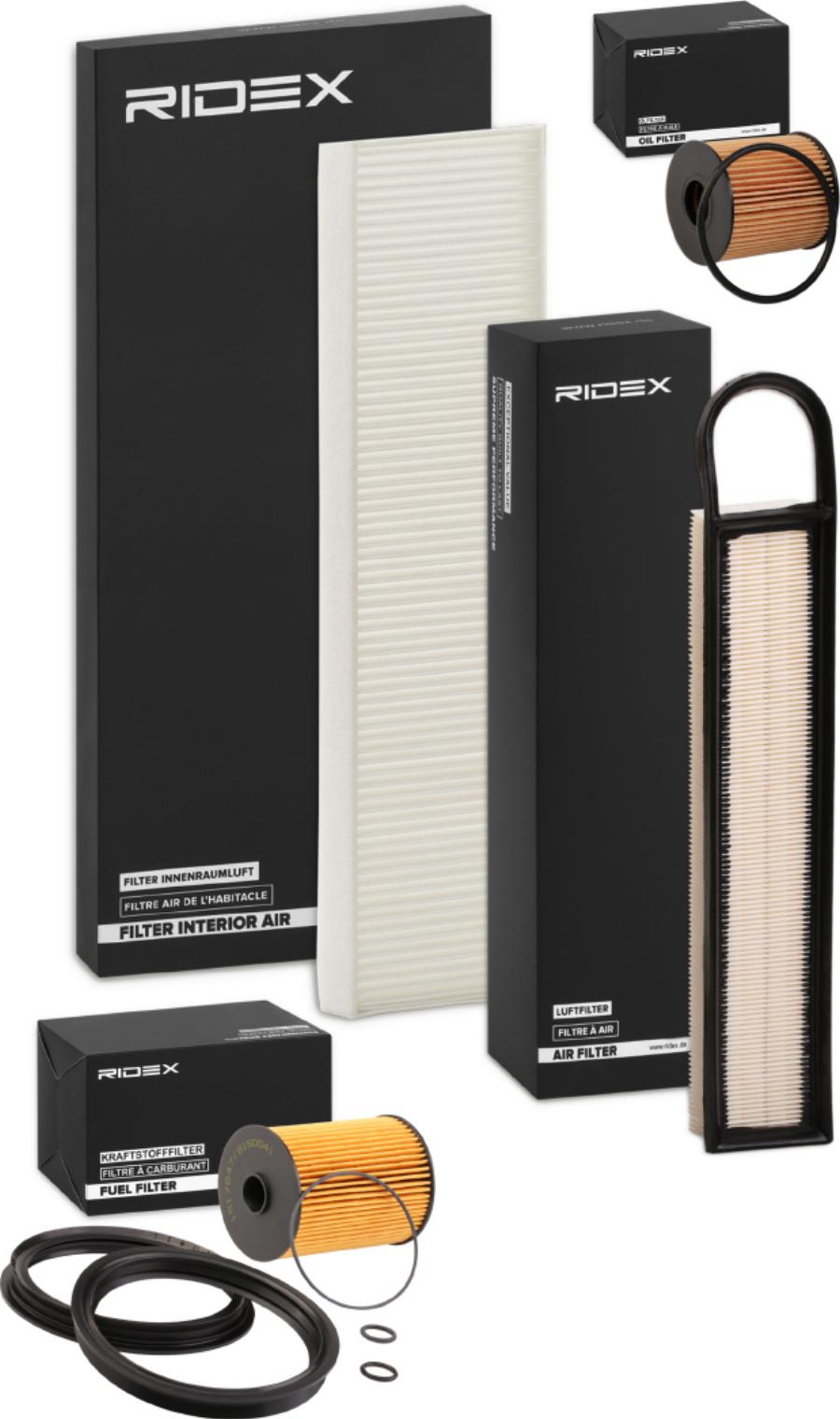 RIDEX 4055F26472 - Set filtre aaoparts.ro