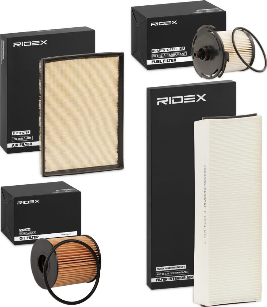 RIDEX 4055F26530 - Set filtre aaoparts.ro