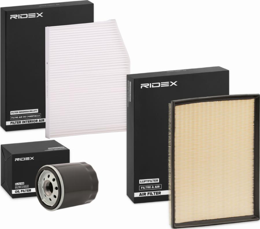 RIDEX 4055F20509 - Set filtre aaoparts.ro