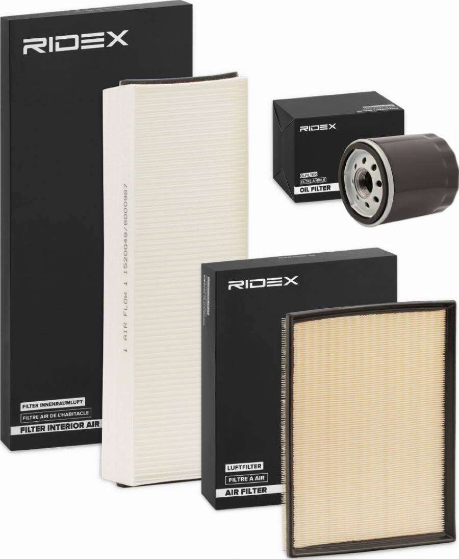 RIDEX 4055F20508 - Set filtre aaoparts.ro