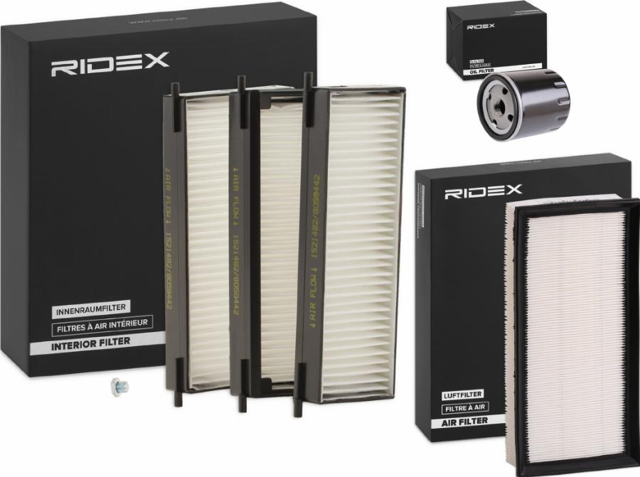 RIDEX 4055F20670 - Set filtre aaoparts.ro