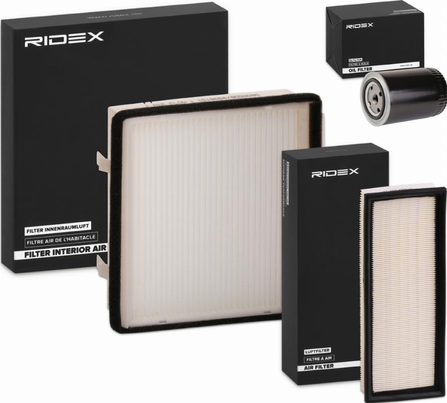RIDEX 4055F20196 - Set filtre aaoparts.ro