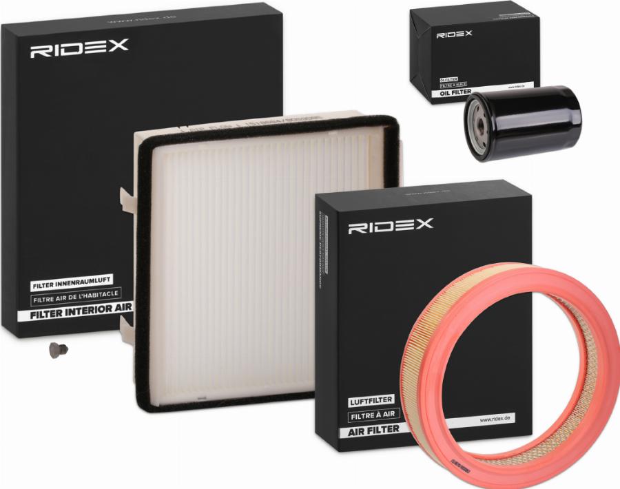 RIDEX 4055F20816 - Set filtre aaoparts.ro