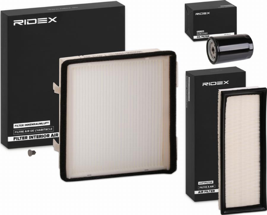 RIDEX 4055F20834 - Set filtre aaoparts.ro