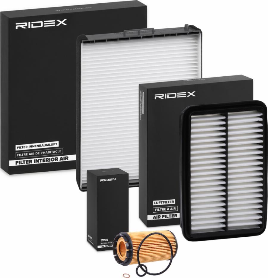 RIDEX 4055F20394 - Set filtre aaoparts.ro