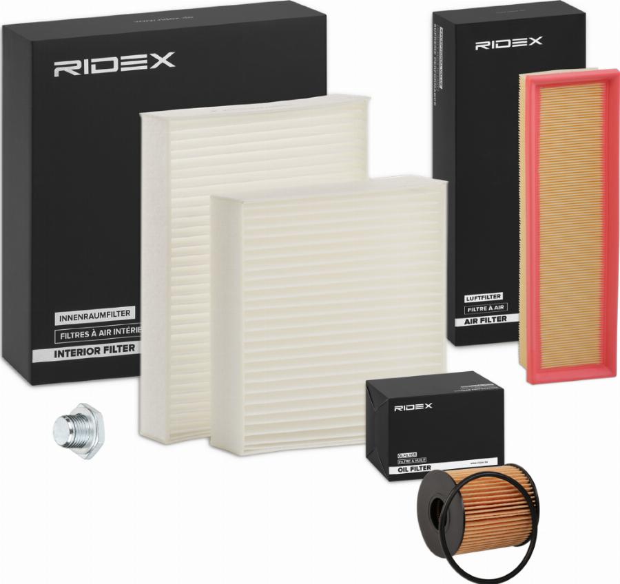 RIDEX 4055F21210 - Set filtre aaoparts.ro