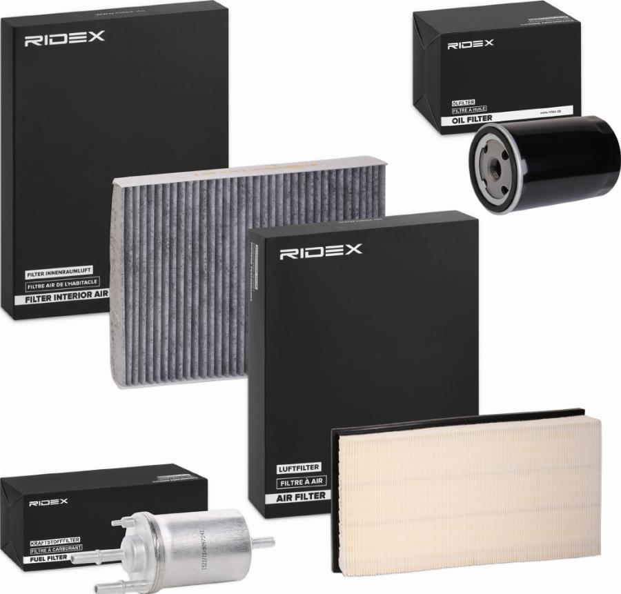 RIDEX 4055F28380 - Set filtre aaoparts.ro