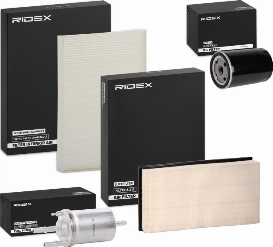 RIDEX 4055F28376 - Set filtre aaoparts.ro