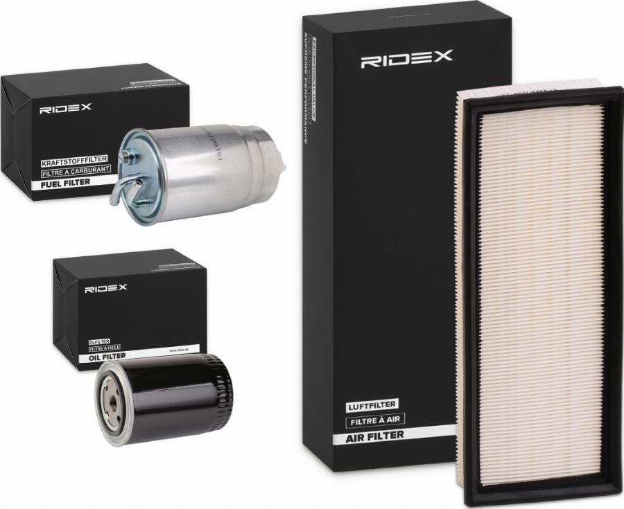 RIDEX 4055F22989 - Set filtre aaoparts.ro