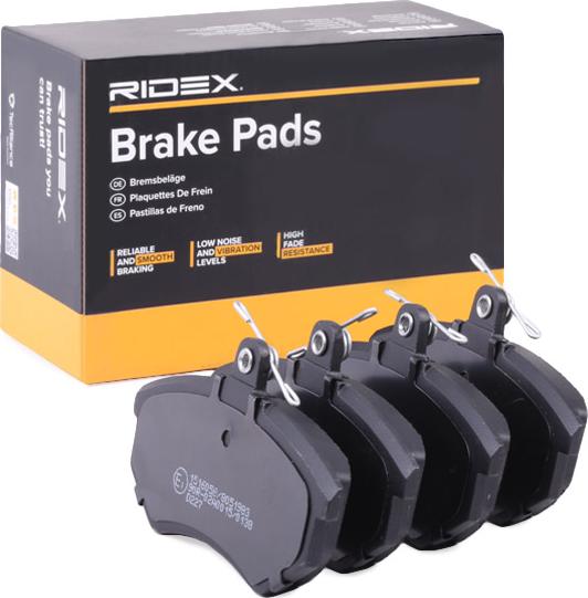 RIDEX 402B0958 - Set placute frana,frana disc aaoparts.ro