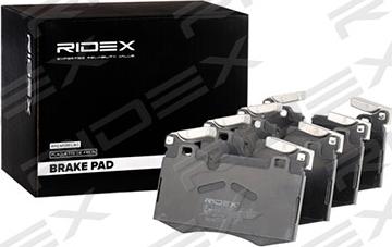 RIDEX 402B0935 - Set placute frana,frana disc aaoparts.ro