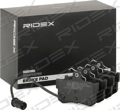 RIDEX 402B0936 - Set placute frana,frana disc aaoparts.ro