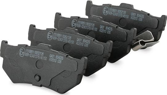 RIDEX 402B0931 - Set placute frana,frana disc aaoparts.ro