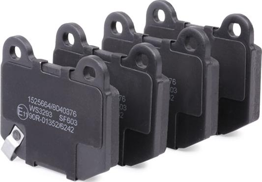 RIDEX 402B0491 - Set placute frana,frana disc aaoparts.ro