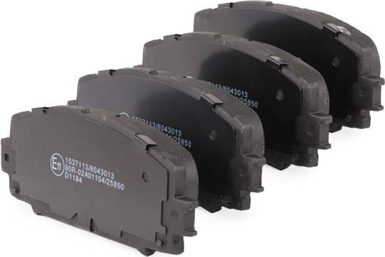 RIDEX 402B0456 - Set placute frana,frana disc aaoparts.ro