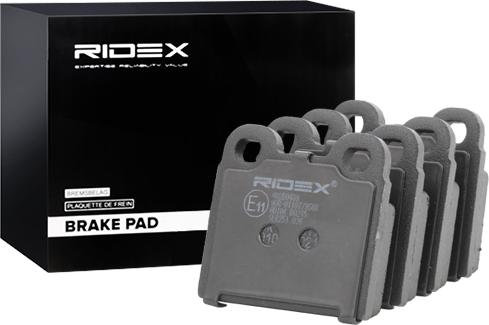 RIDEX 402B0489 - Set placute frana,frana disc aaoparts.ro