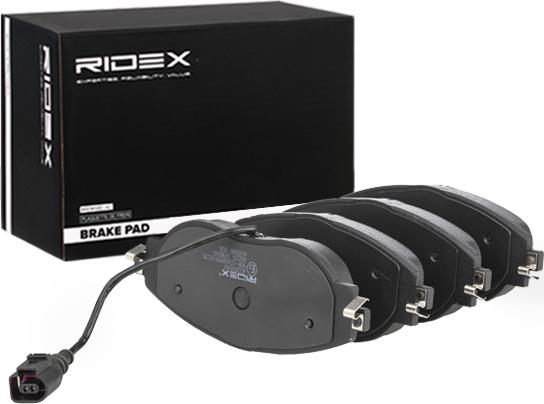 RIDEX 402B0549 - Set placute frana,frana disc aaoparts.ro