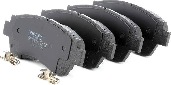 RIDEX 402B0545 - Set placute frana,frana disc aaoparts.ro