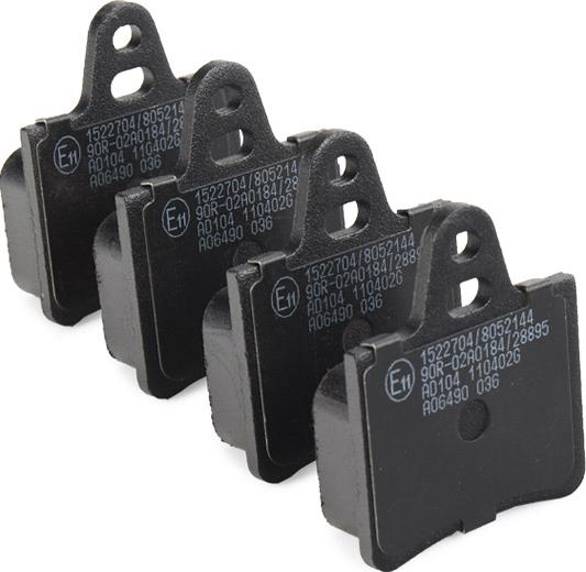 RIDEX 402B0641 - Set placute frana,frana disc aaoparts.ro