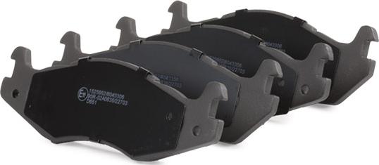 RIDEX 402B0600 - Set placute frana,frana disc aaoparts.ro