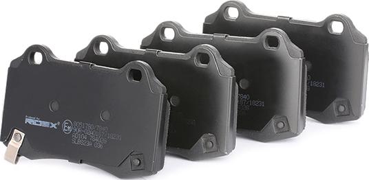 RIDEX 402B0637 - Set placute frana,frana disc aaoparts.ro