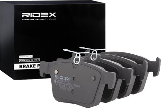 RIDEX 402B0674 - Set placute frana,frana disc aaoparts.ro