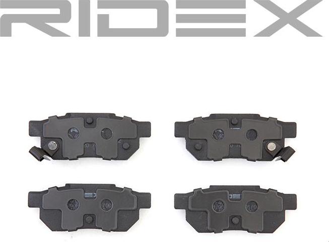 RIDEX 402B0094 - Set placute frana,frana disc aaoparts.ro