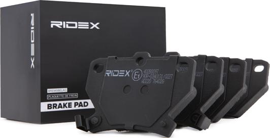 RIDEX 402B0097 - Set placute frana,frana disc aaoparts.ro