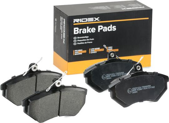 RIDEX 402B0043 - Set placute frana,frana disc aaoparts.ro