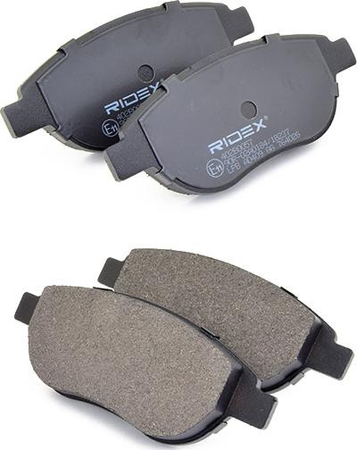 RIDEX 402B0057 - Set placute frana,frana disc aaoparts.ro
