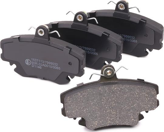 RIDEX 402B0036 - Set placute frana,frana disc aaoparts.ro