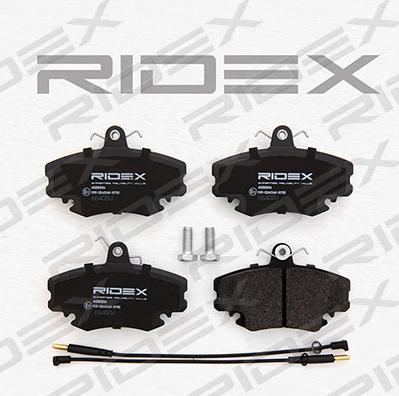 RIDEX 402B0036 - Set placute frana,frana disc aaoparts.ro