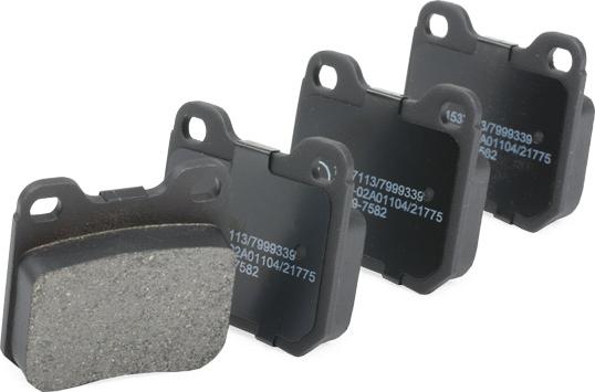 RIDEX 402B0038 - Set placute frana,frana disc aaoparts.ro