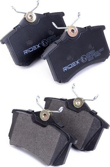RIDEX 402B0024 - Set placute frana,frana disc aaoparts.ro