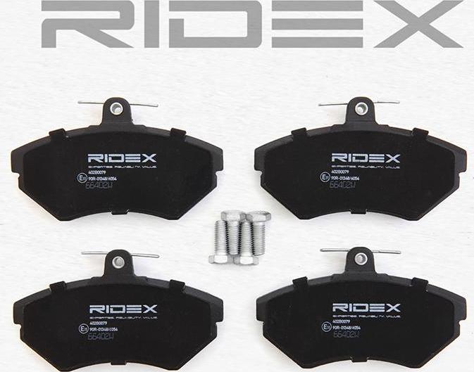 RIDEX 402B0079 - Set placute frana,frana disc aaoparts.ro