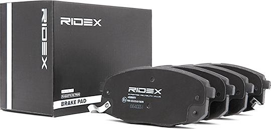 RIDEX 402B0076 - Set placute frana,frana disc aaoparts.ro