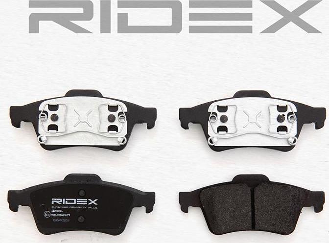 RIDEX 402B0145 - Set placute frana,frana disc aaoparts.ro