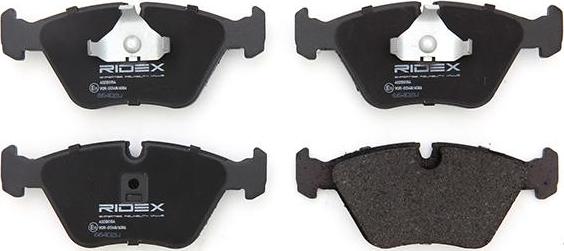 RIDEX 402B0154 - Set placute frana,frana disc aaoparts.ro