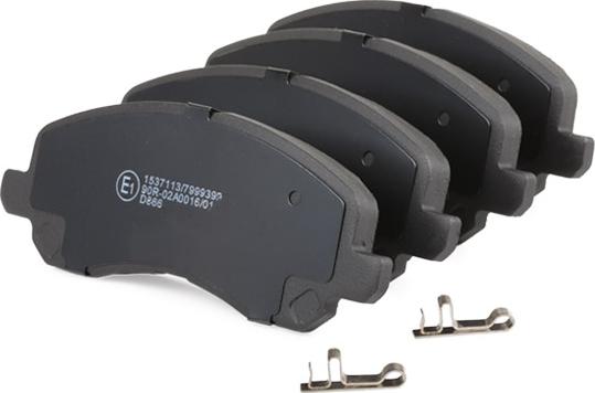 RIDEX 402B0112 - Set placute frana,frana disc aaoparts.ro