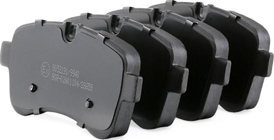 RIDEX 402B0898 - Set placute frana,frana disc aaoparts.ro
