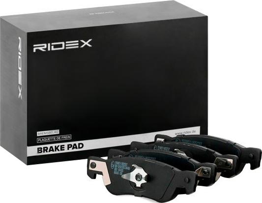RIDEX 402B0893 - Set placute frana,frana disc aaoparts.ro