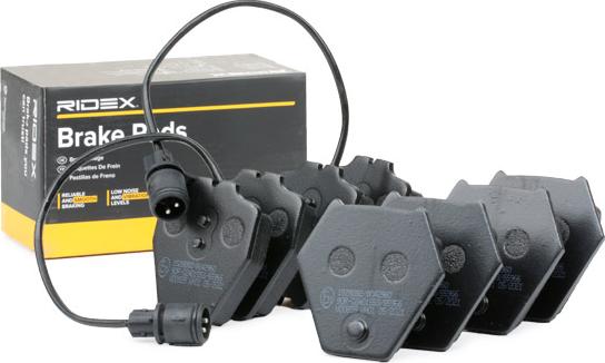RIDEX 402B0397 - Set placute frana,frana disc aaoparts.ro
