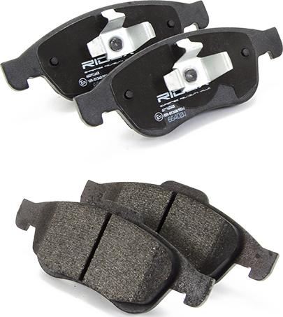 RIDEX 402B0343 - Set placute frana,frana disc aaoparts.ro
