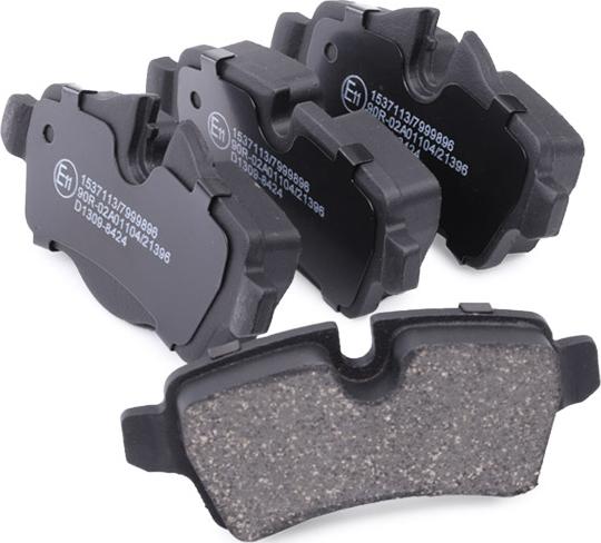 RIDEX 402B0327 - Set placute frana,frana disc aaoparts.ro