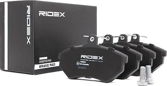 RIDEX 402B0246 - Set placute frana,frana disc aaoparts.ro